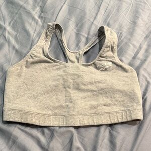 Reebok Women's Light Gray Sports Bra